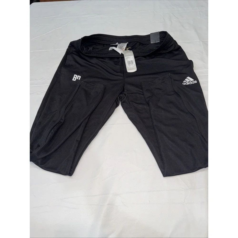 adidas AEROREADY Track Pants Men's Sz L Regular Fit Black NWT